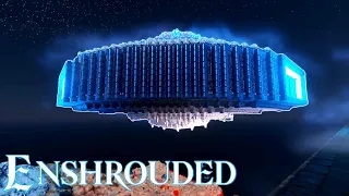 I Built an Alien UFO in Enshrouded at the Top of the World