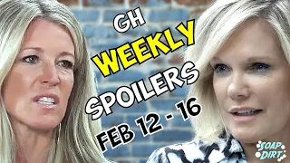 General Hospital Spoilers February 12 - 16: Ava's Lonely & Carly Explodes! #gh #generalhospital