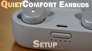 Setting Up Your Bose QuietComfort earbuds