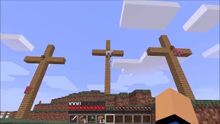 Crucifixion of Jesus - Minecraft Edition