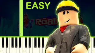 ROBLOX´S THEME - EASY Piano Tutorial