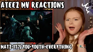 ATEEZ MATZ / IT's You / Youth / Everything MV Reaction!