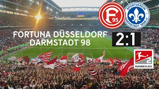 Fortuna Düsseldorf - SV Darmstadt 98 ( 2:1 ) Alle Tore & Highlights | 06.05.2022