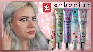 ERBORIAN CC RED CORRECT, CC DULL CORRECT, CC WATER & BB CRAYON Review | Clare Walch