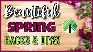 DOLLAR TREE DIY Favorite SPRING Hacks & IDEAS! MUST TRY HIGH-END Style Home Decor & Original CRAFTS!