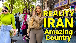 IRAN 🇮🇷 Reality of life in Center of TEHRAN | Tehran Grand Bazaar ایران