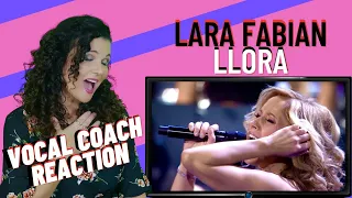 Lara Fabian Llora Vocal Coach Reaction