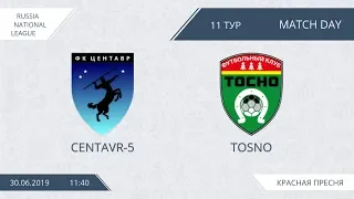 AFL19. Russia. National League. Day 11. Centavr-5 - Tosno