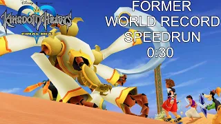 KH FM [Proud Mode] Kurt Zisa Speedrun 0:30 [FORMER WORLD RECORD]