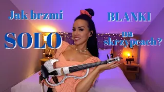 SOLO - BLANKA - skrzypce elektryczne, Agnieszka Flis - cover, Poland 🇵🇱 Eurovision 2023