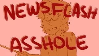 NEWSFLASH ASSHOLE [South Park animation]