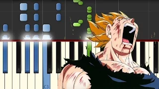 Dragon Ball Z / Cancion Triste / Piano Tutorial / Notas Musicales