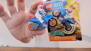 Lego City Rocket Stunt Bike: Active Play Meets Creative Building!