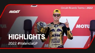 Moto2™ Race Highlights | 2022 #ValenciaGP 🏁