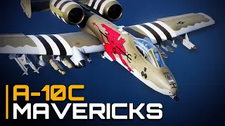 Ripple Fire 6 Mavericks in One Pass while using the A-10C Warthog [DCS World]