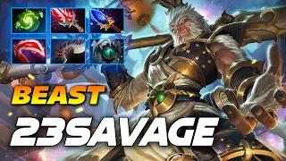 23savage Monkey King Beast - Dota 2 Pro Gameplay [Watch & Learn]