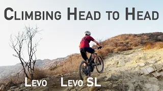 Head to head on the climb | Levo / Levo SL Climbing Test