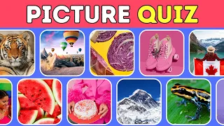 Picture Quiz 📷 General Knowledge Quiz Questions and Answers 💡 Picture Round Pub Quiz