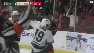 Dylan McIlrath vs Luke Kunin Dec 22, 2017