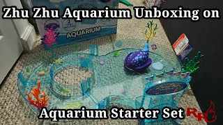 Zhu Zhu Aquarium Unboxing on Aquarium Starter Set