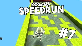 KOGAMA SPEEDRUN #7 | .:SLENDERMAN PARKOUR:.