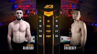 ACA YE 17: Джаддал Алибеков vs. Эламан Чилдебей | Dzhaddal Alibekov vs. Elaman Childebey