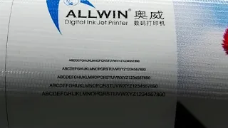Allwin 1024i 30pl 1pass high Quality Printing
