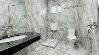 Washroom design 4.5' x 6' [feet] || small bathroom design