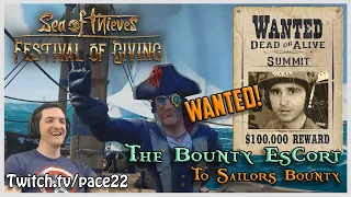 Sea of Thieves 'Secret Bounty Mission' - Hilarious trolling! feat. Summit1G
