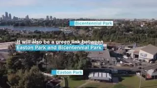 Plans for the Rozelle interchange for the M4-M5 Link