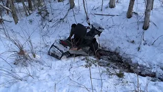 Snowmobile accident