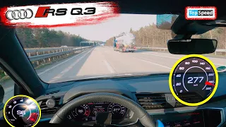 AUDI RSQ3 394HP TOP SPEED ON HIGHWAY