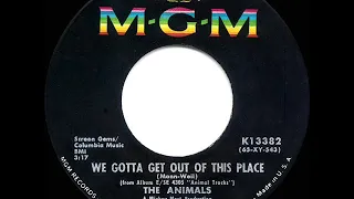 1965 HITS ARCHIVE: We Gotta Get Out Of This Place - Animals (U.S. mono 45 single version)