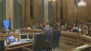 Resolution calling for Gaza cease-fire draws large crowd at San Francisco City Hall