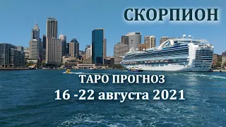 СКОРПИОН Таро прогноз на 16 - 22 августа 2021 года