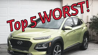 Top 5 worst things about my Hyundai Kona