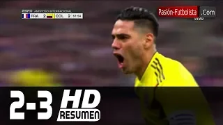 Francia vs Colombia 2-3 RESUMEN GOLES Amistoso Internacional [Friendly-Match] 23/03/2018