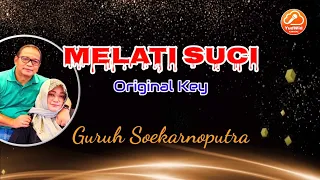 MELATI SUCI KARAOKE - Guruh Soekarnoputra (Original Key)