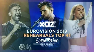 Eurovision 2019: Rehearsals - Top 41