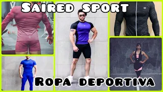 SAIRED SPORT/ROPA DEPORTIVA PARA DAMA Y CABALLERO #ropadeportiva #TELACOLOMBIANA