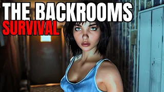 This INSANE SURVIVAL game, but in the Backrooms Will Make You Lose Your Mind! | Back Rooms Survival