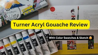 Turner Acryl Gouache Review: What I Liked And Didn't