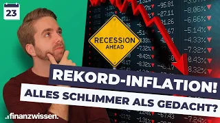 INFLATION WÄCHST WEITER! - Folgen für den Aktienmarkt, EZB Zinswende & die drohende Rezession