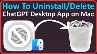 How To Uninstall ChatGPT Desktop App on Mac | How To Delete ChatGPT Desktop App On Mac