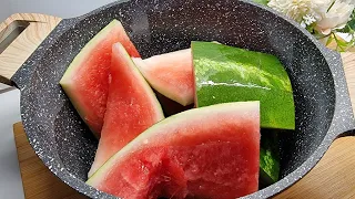 From today you will not throw away the watermelon peels! make this incredibly delicious recipe. #560