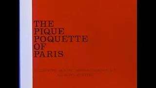 The Inspector: THE PIQUE POQUETTE OF PARIS (TV version, laugh track)