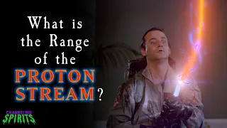 What is the Range of the Proton Stream?