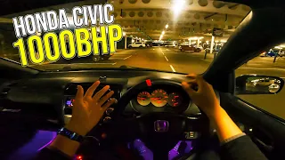 HONDA CIVIC POV NIGHT DRIVE!