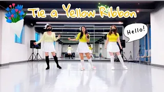 Tie A Yellow Ribbon Line Dance💕🎄demo/beginner/LDQK Wonju