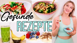 8 GESUNDE & Vegetarische Rezepte! FRÜHSTÜCK bis ABENDBROT - meine Favoriten!